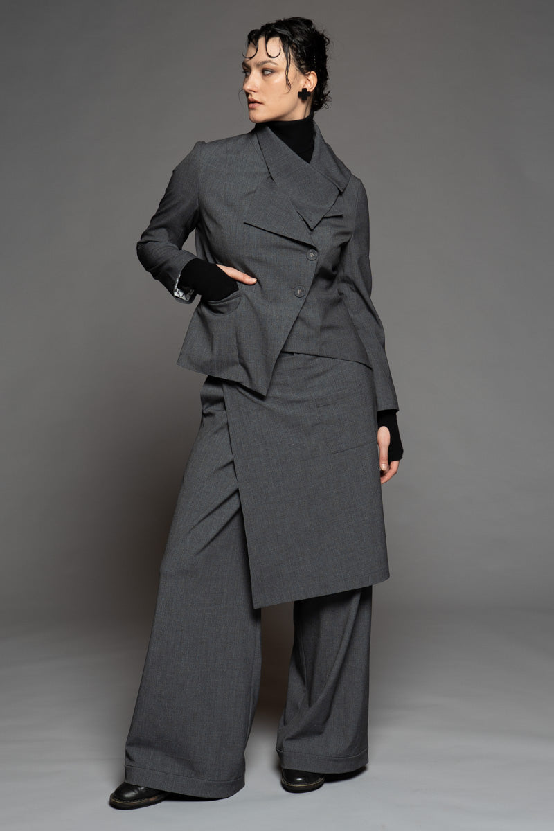Cheku Apron Pants Grey