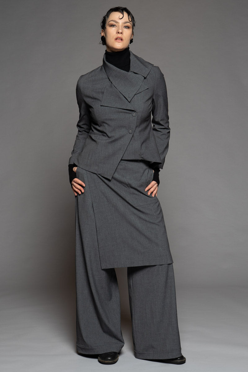Cheku Apron Pants Grey