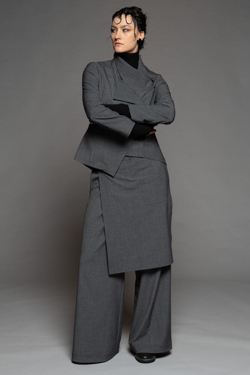 Cheku Apron Pants Grey