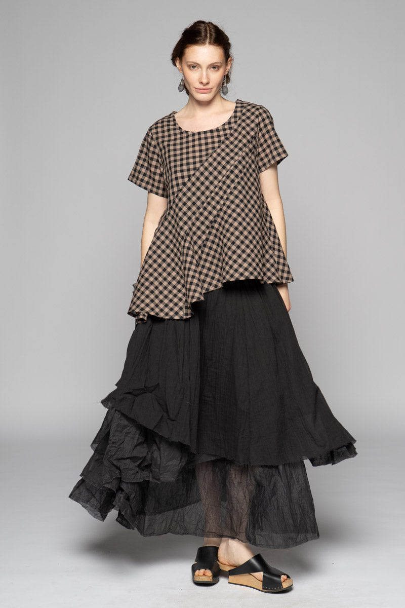 Nameko Drape Top Mush