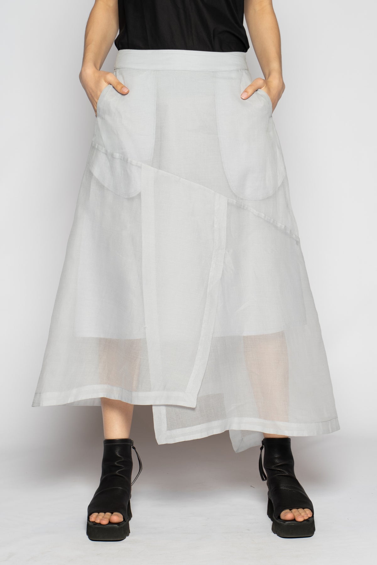 Horizon Skirt Slate