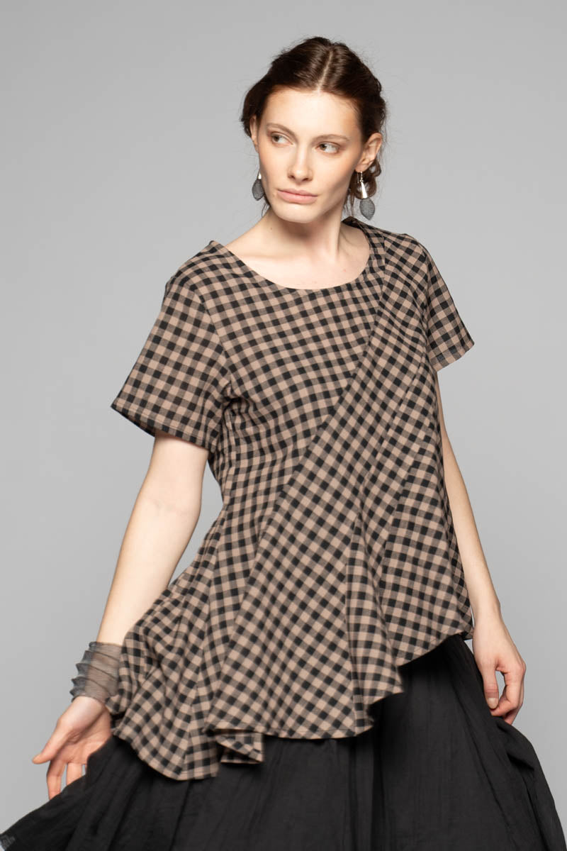 Nameko Drape Top Mush