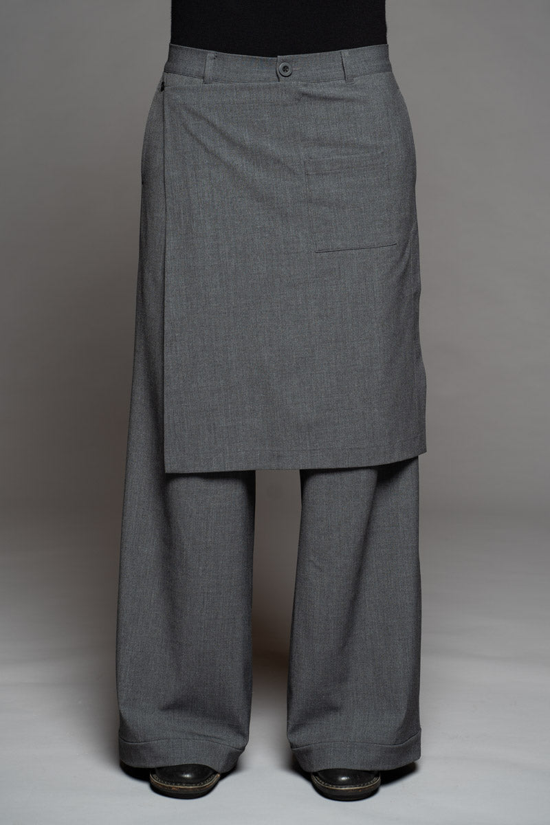 Cheku Apron Pants Grey