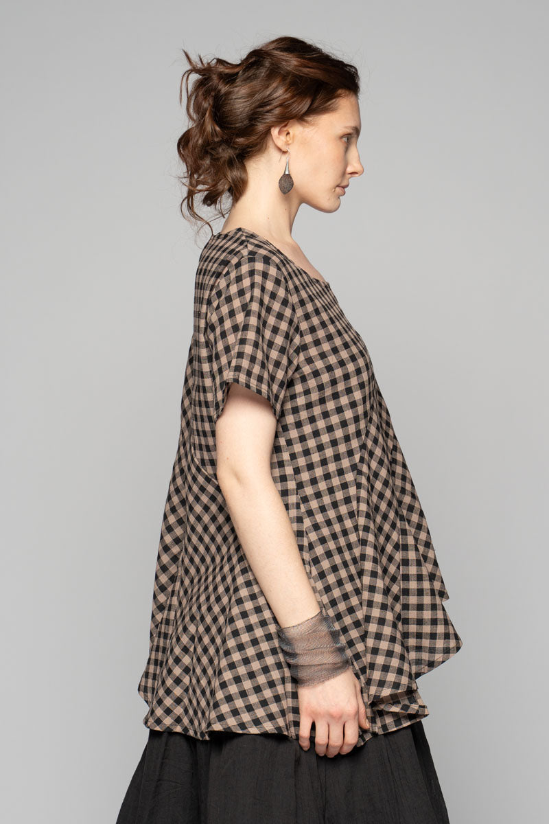 Nameko Drape Top Mush