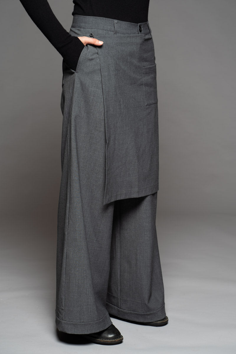 Cheku Apron Pants Grey