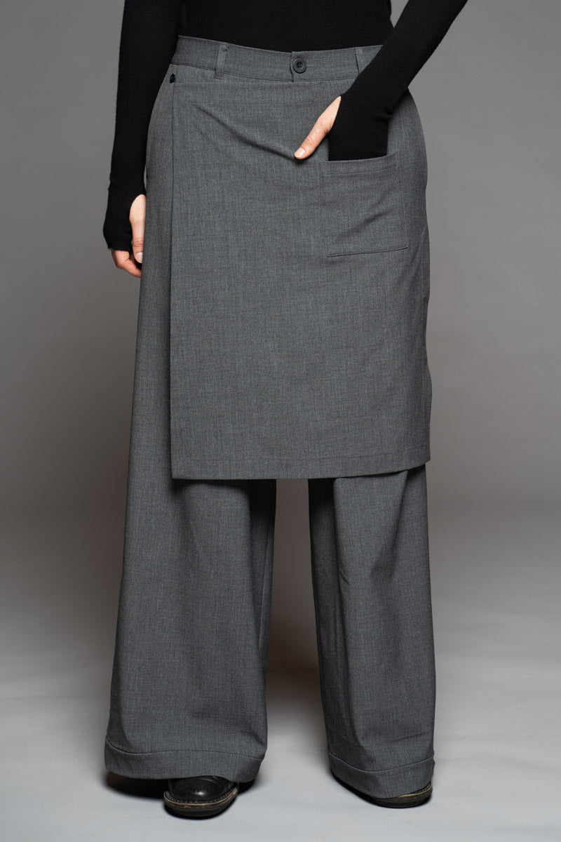 Cheku Apron Pants Grey