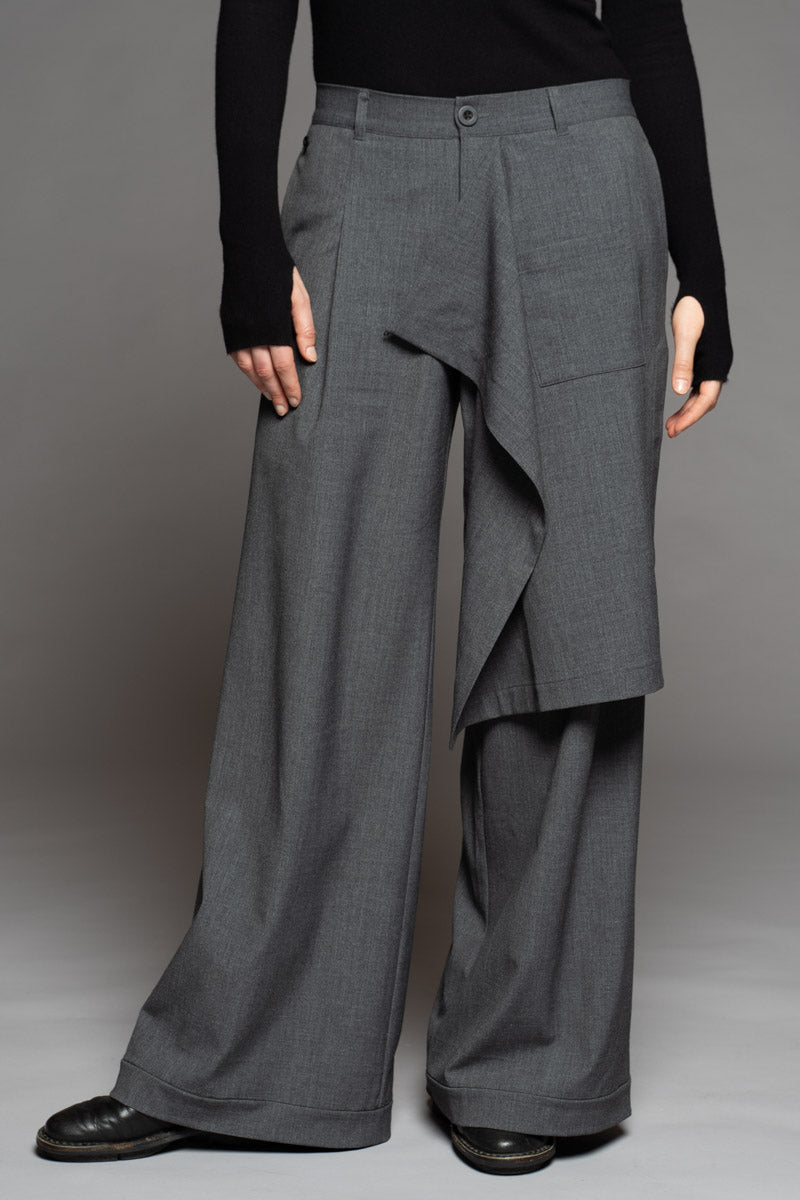 Cheku Apron Pants Grey