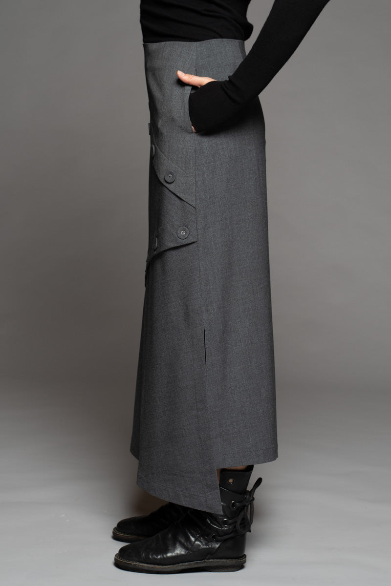 Cheku Skirt Grey