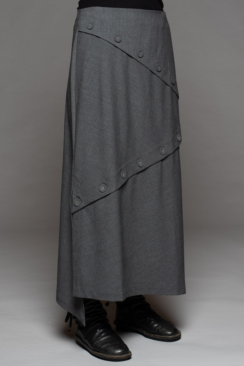 Cheku Skirt Grey