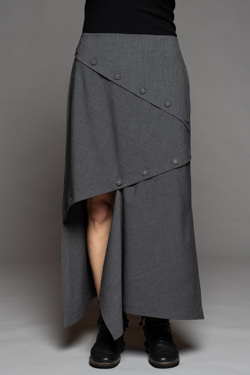 Cheku Skirt Grey