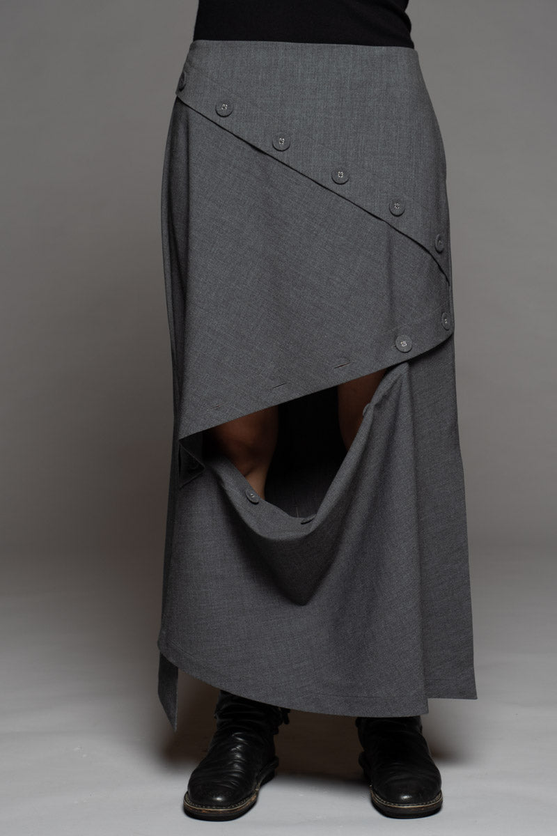 Cheku Skirt Grey