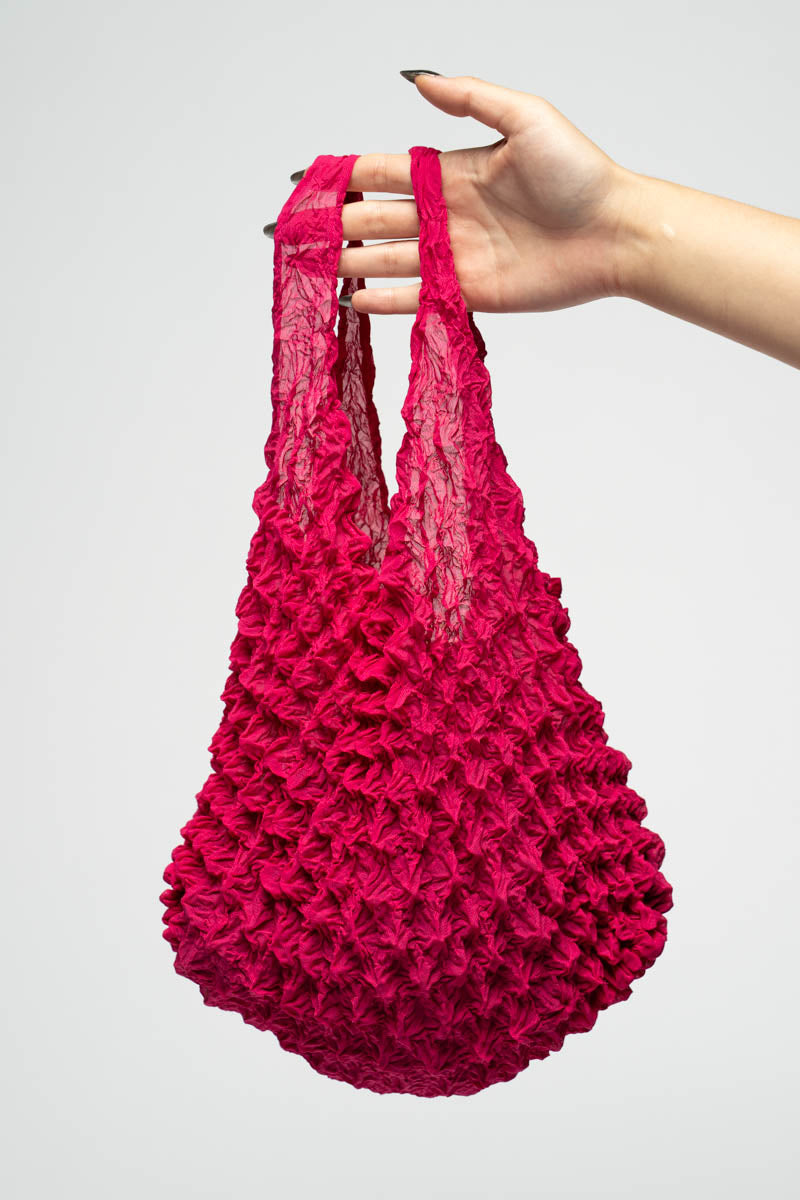 Miura Shibori Bag Rose