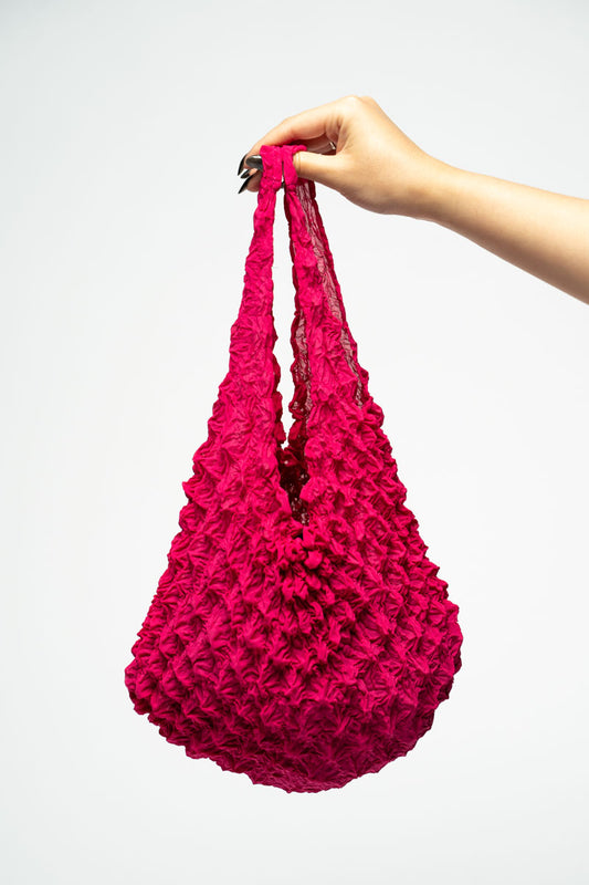 Miura Shibori Bag Rose