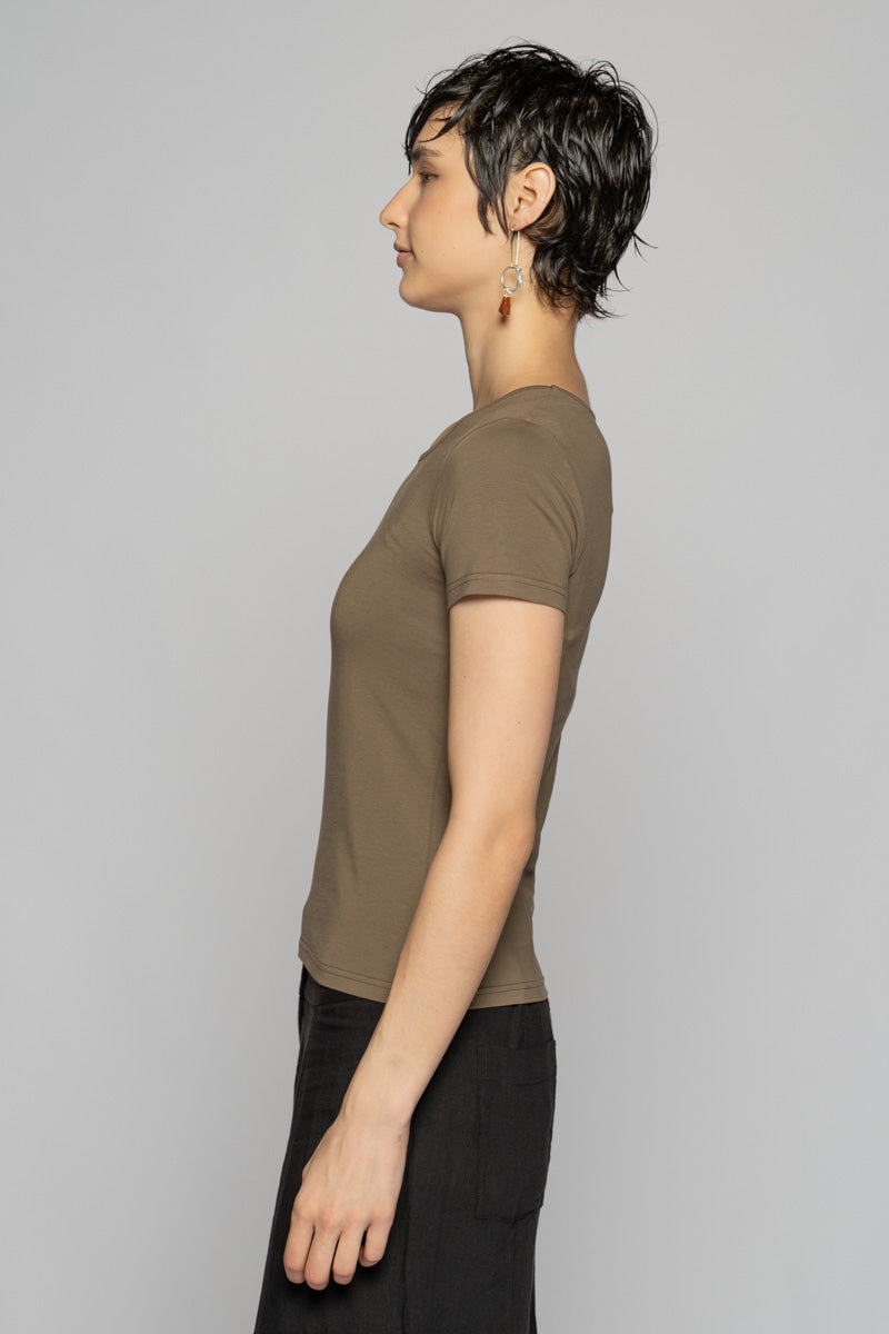 Aina T-Shirt Truffle