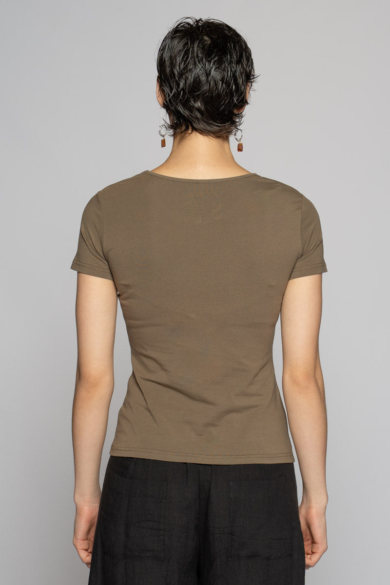 Aina T-Shirt Truffle