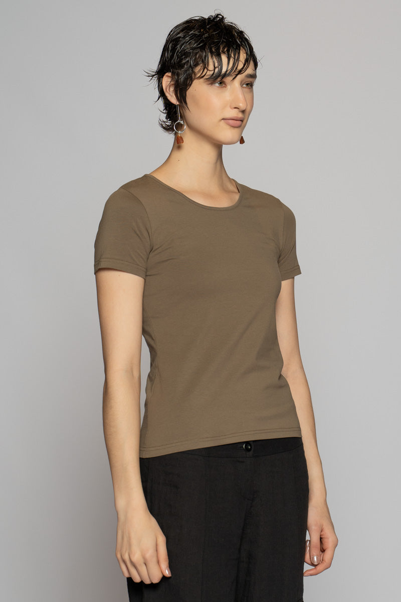 Aina T-Shirt Truffle