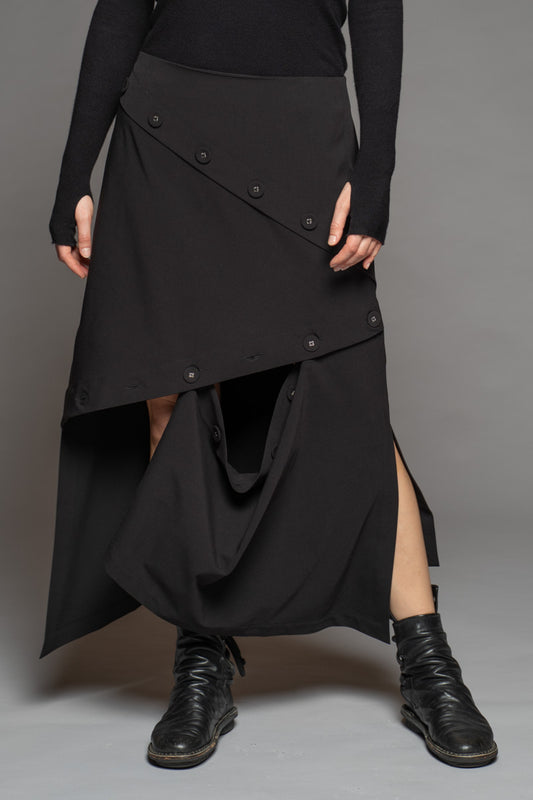 Cheku Skirt Black