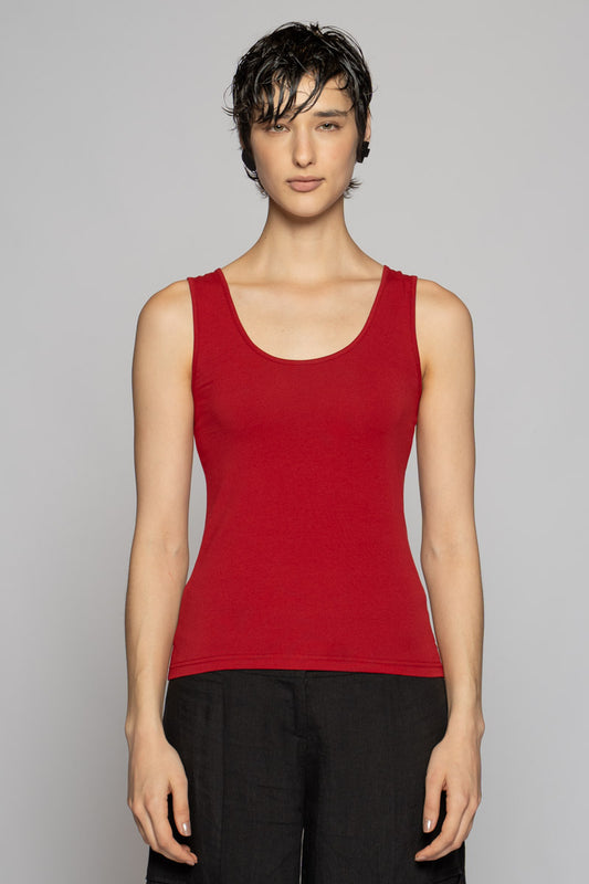 Aina Tank Scarlet