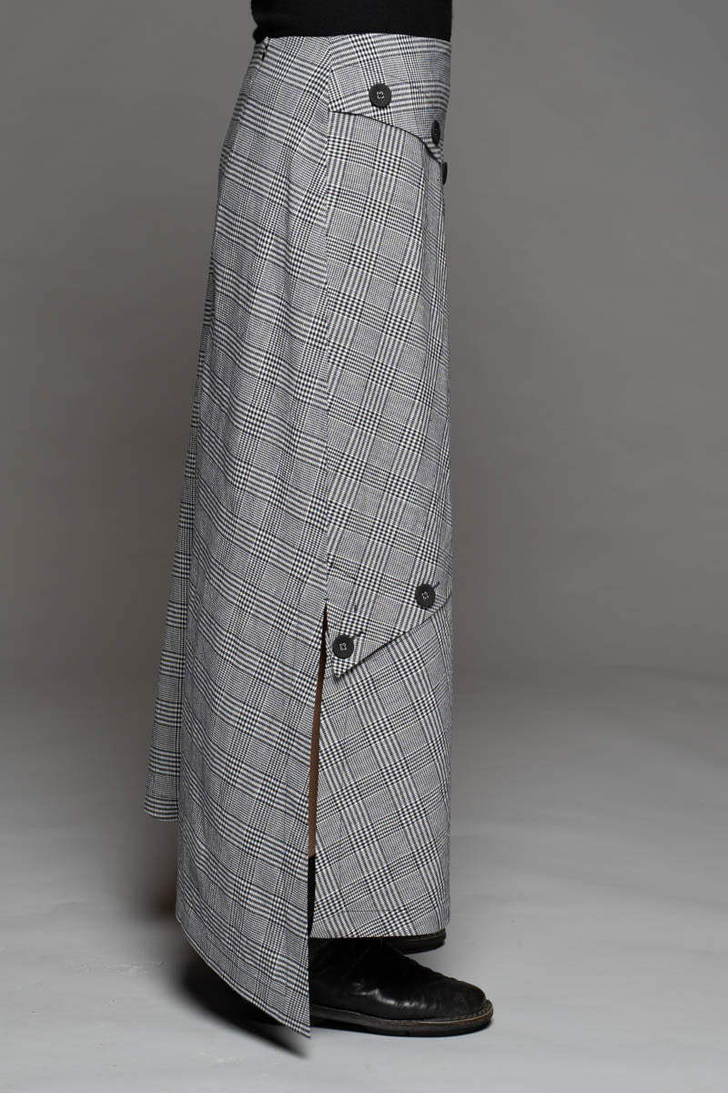 Cheku Skirt Check