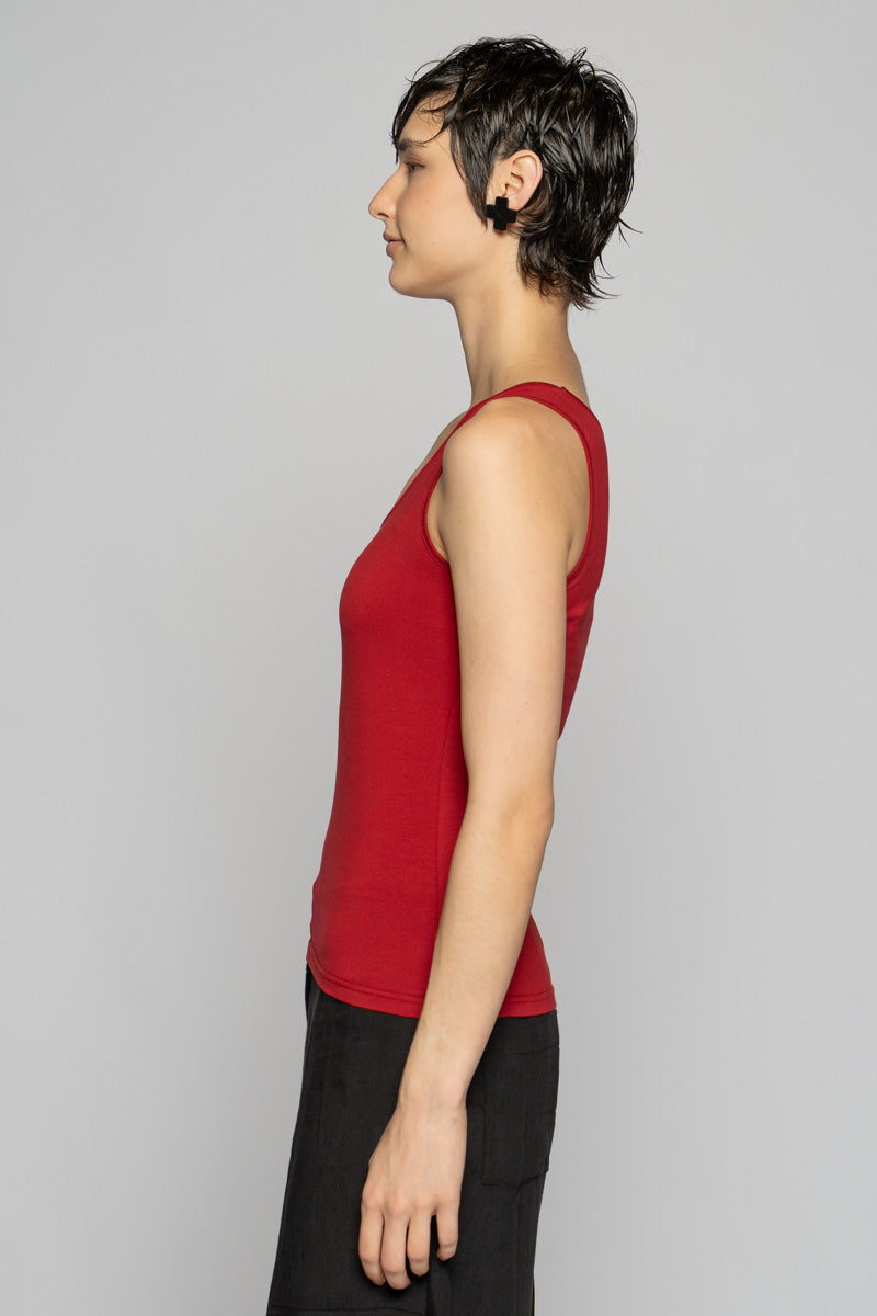 Aina Tank Scarlet