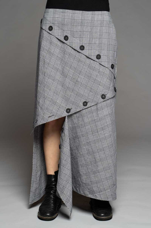 Cheku Skirt Check