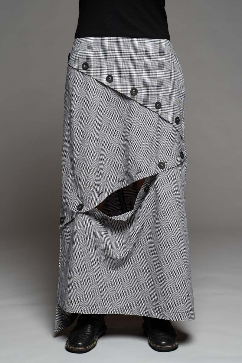 Cheku Skirt Check