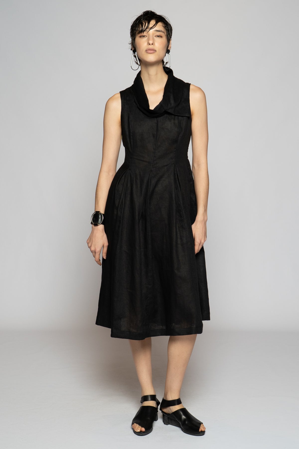 Halo Dress Black