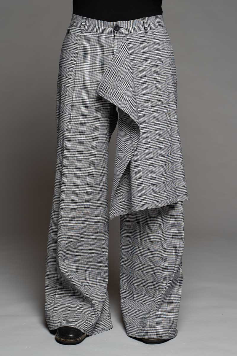 Cheku Apron Pants Check