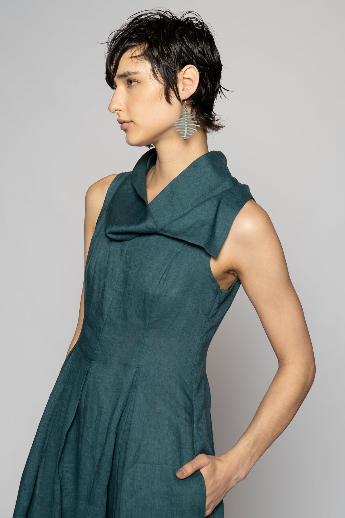 Halo Dress Jade