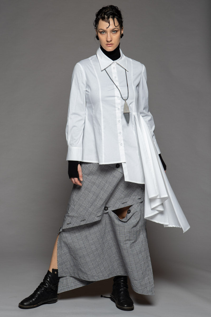 Cheku Skirt Check