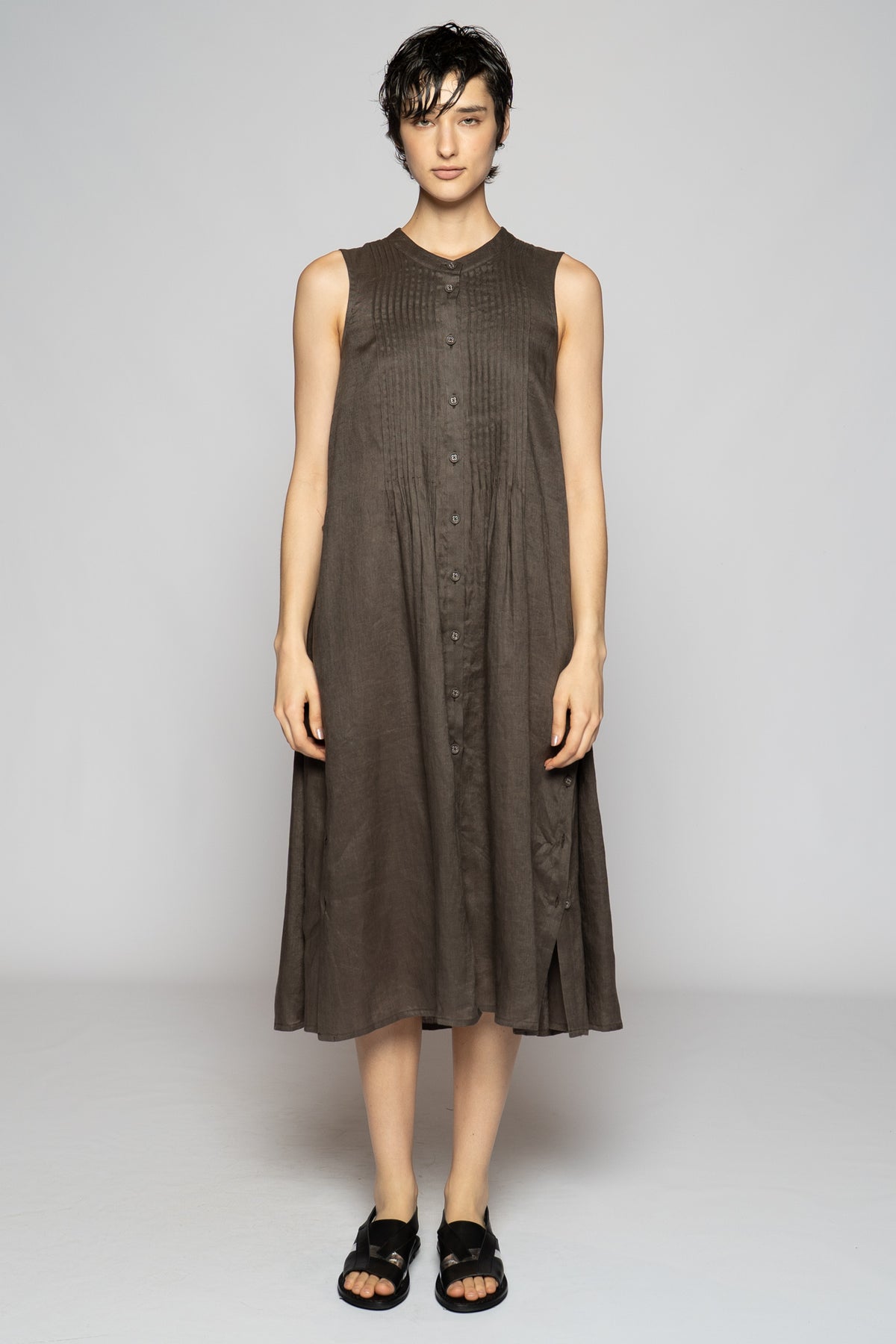 Halo Pin Dress Truffle