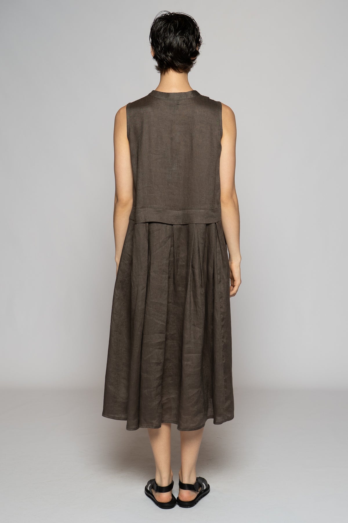 Halo Pin Dress Truffle