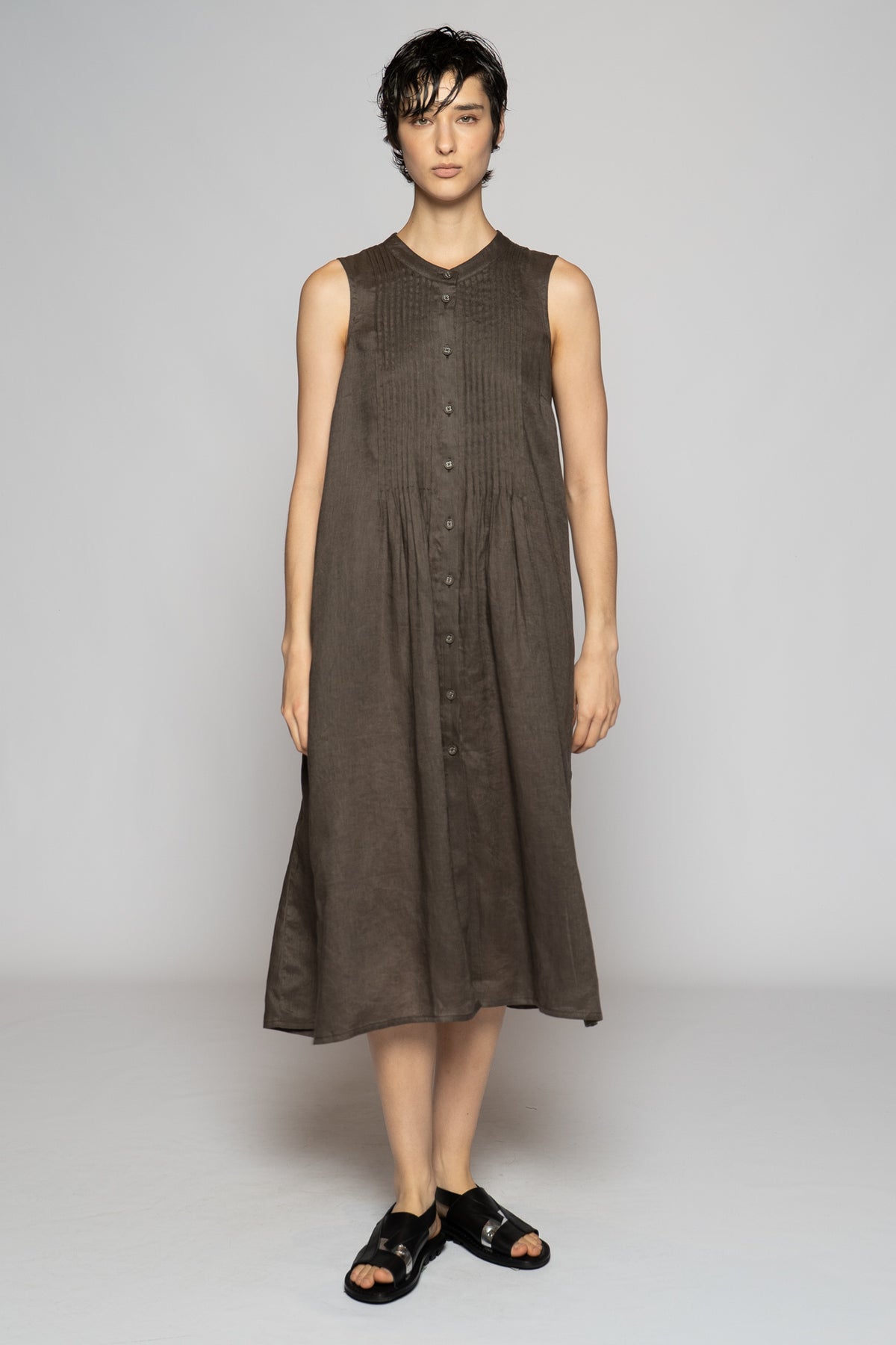 Halo Pin Dress Truffle