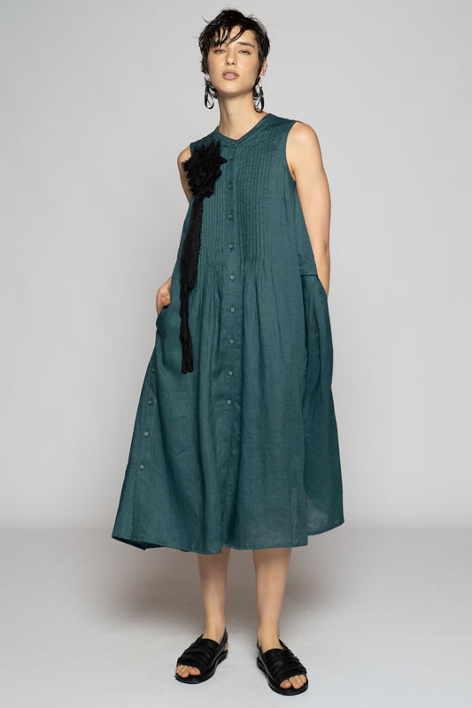 Halo Pin Dress Jade