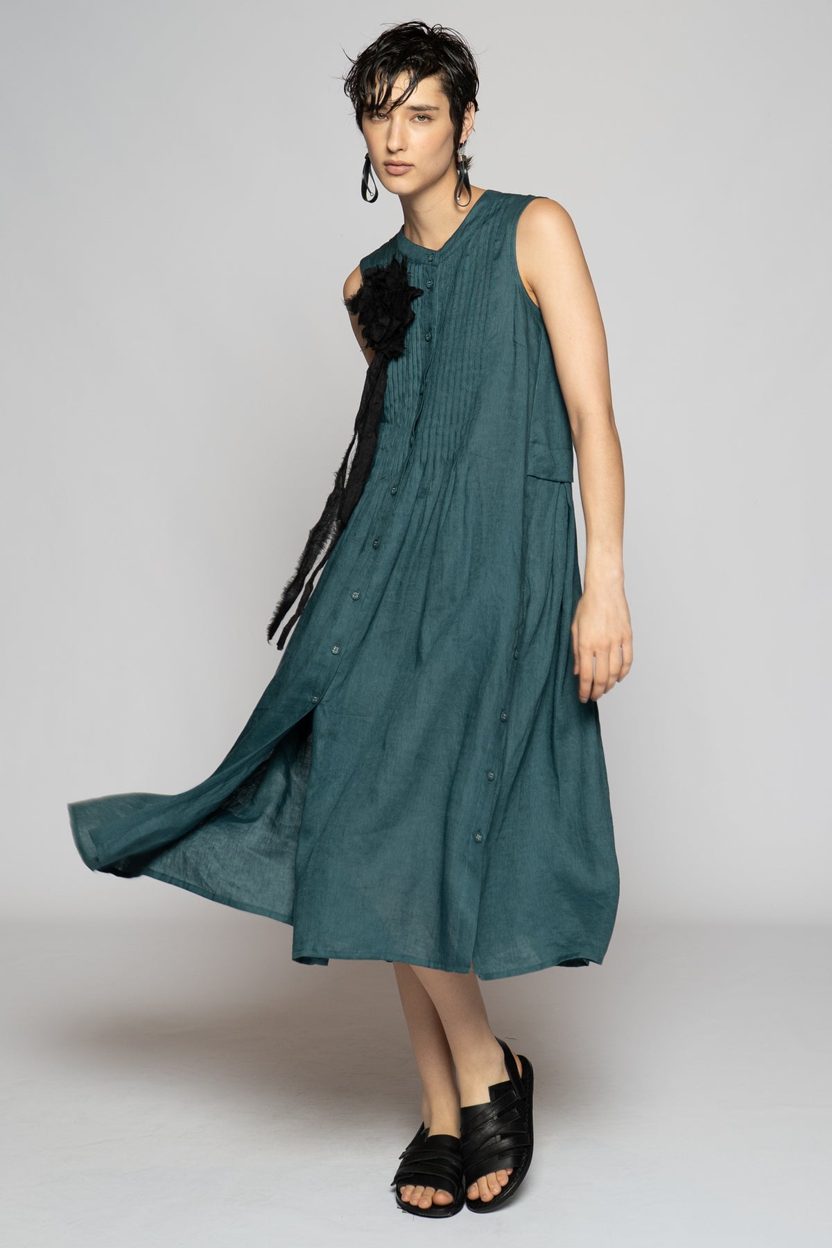 Halo Pin Dress Jade
