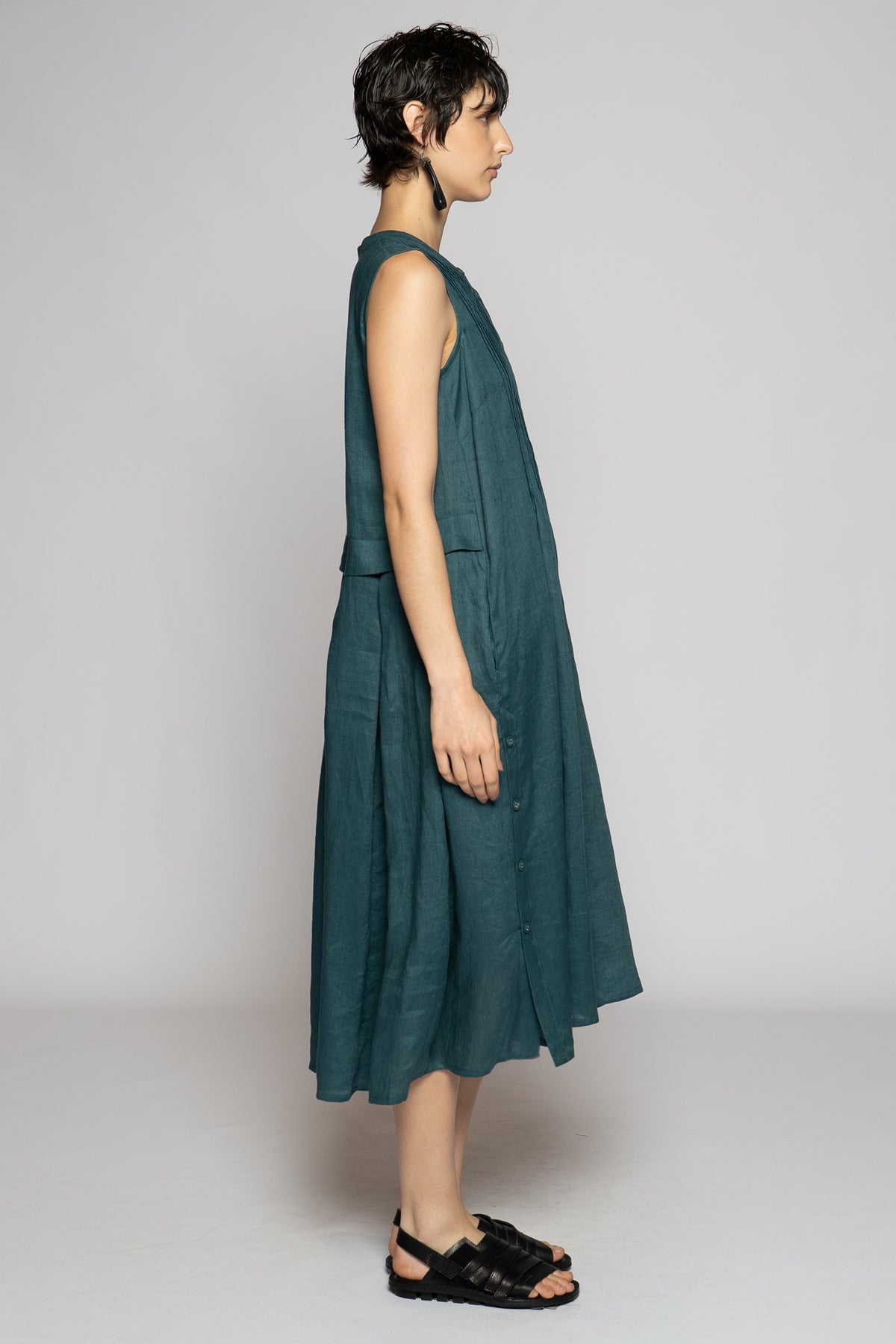 Halo Pin Dress Jade