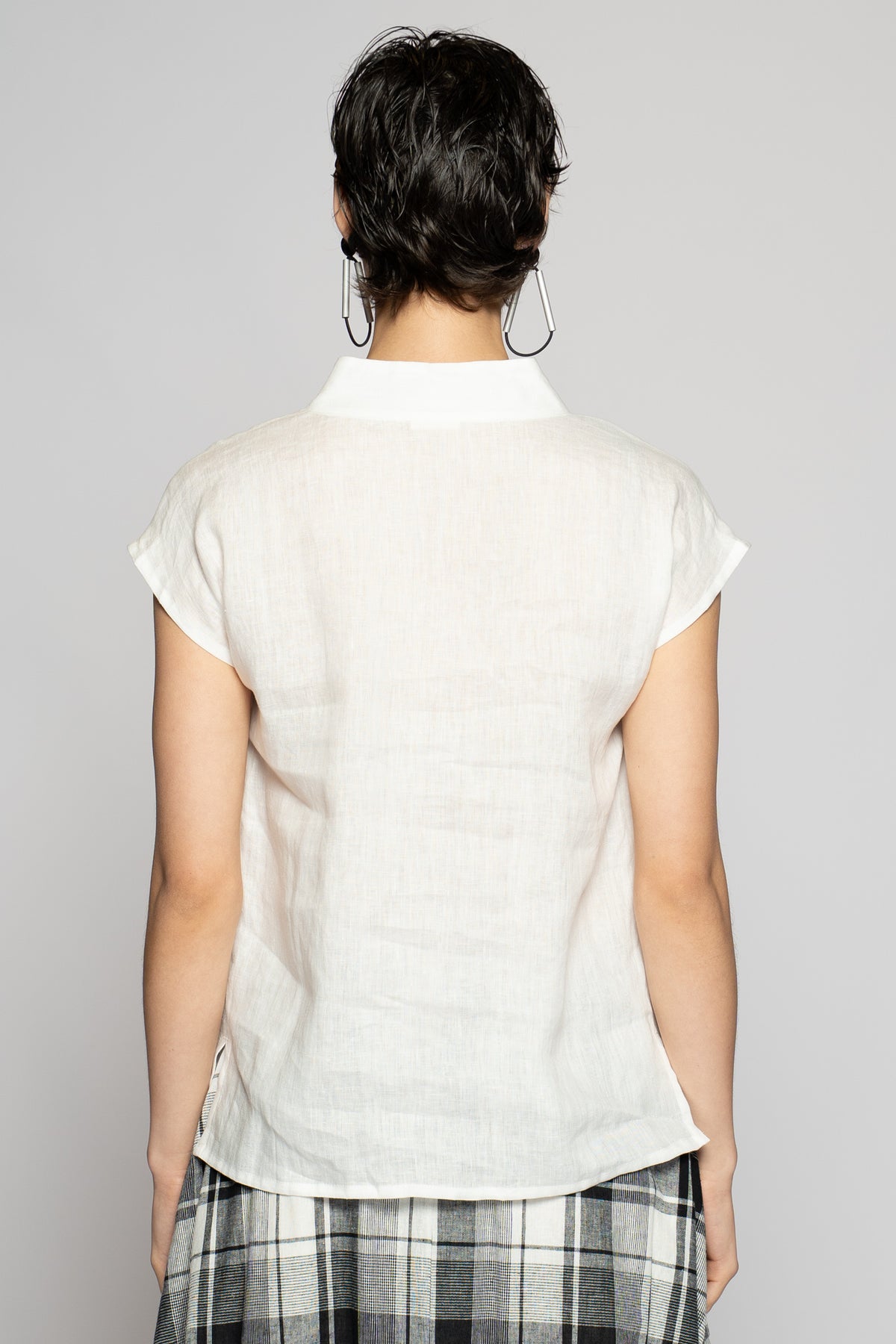 Halo V Top Off White