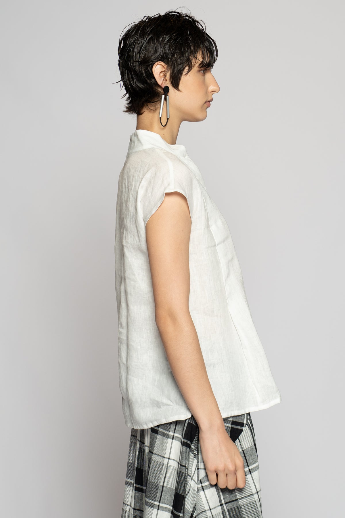 Halo V Top Off White