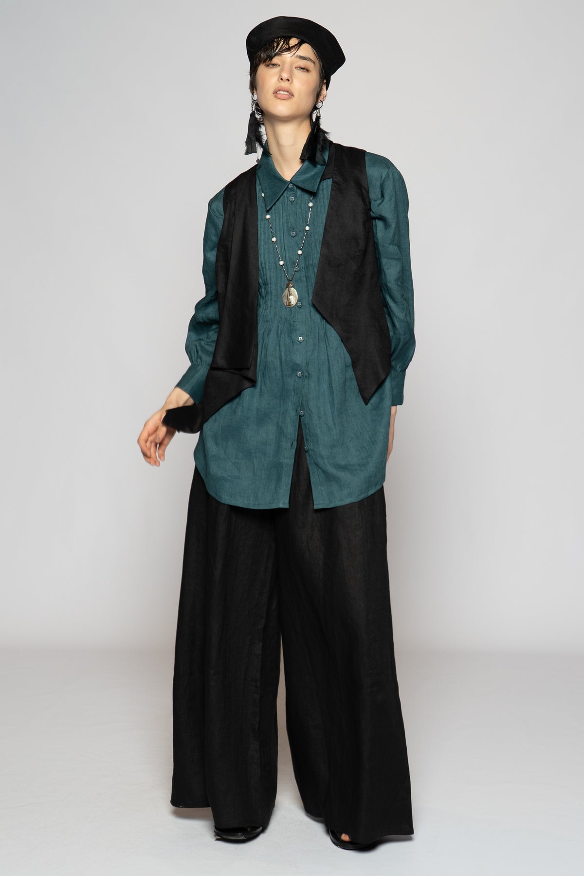 Halo Pin Shirt Jade