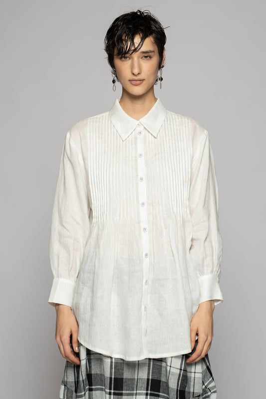 Halo Pin Shirt Off White