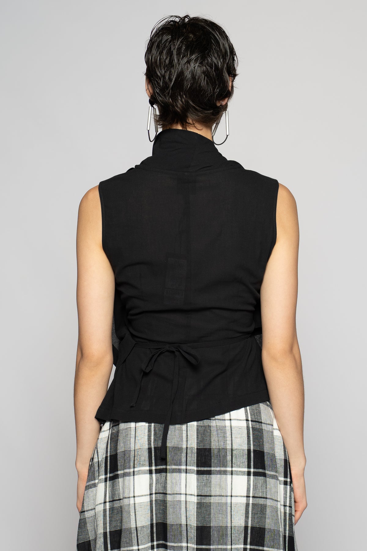 Andor Drape Top Black