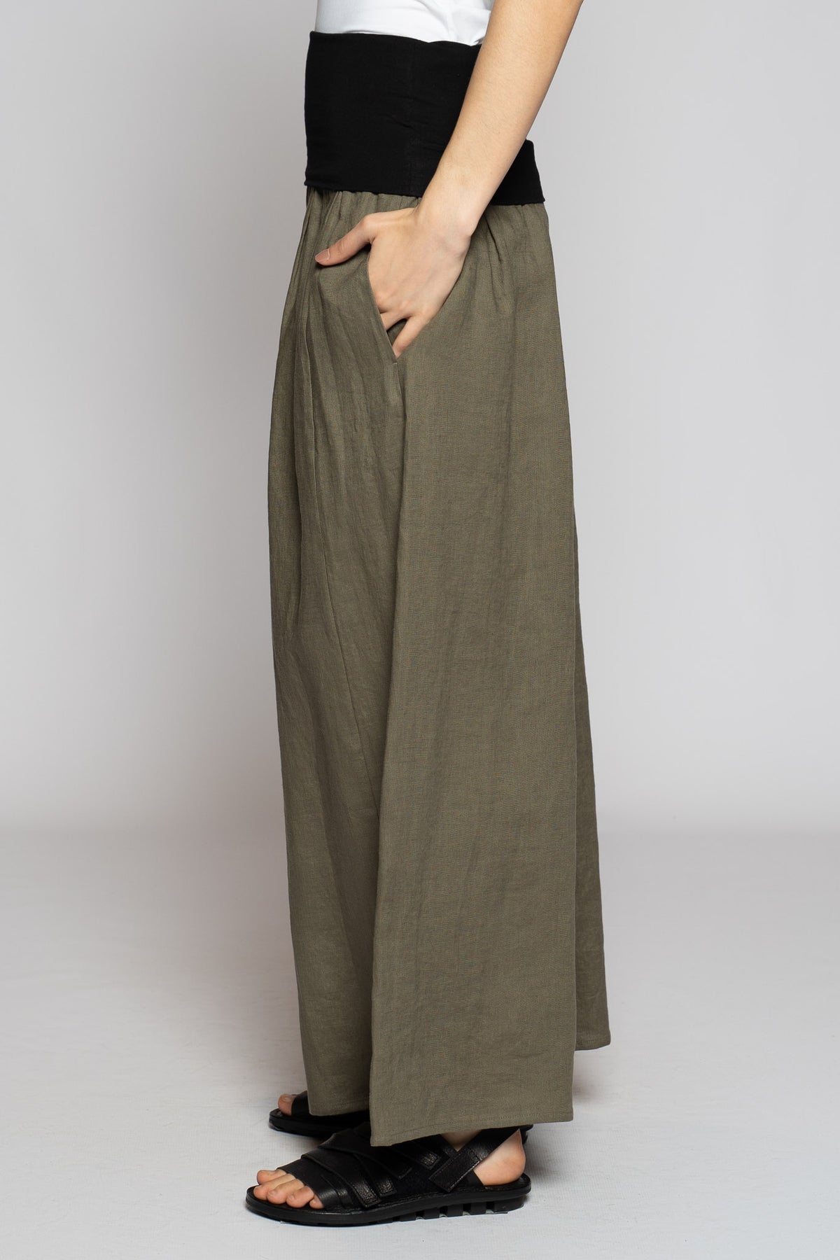 Poka Poka Wide Pants Truffle