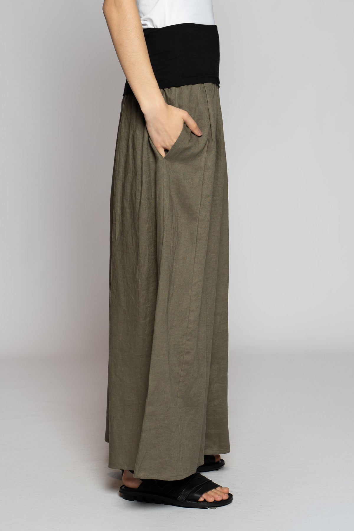 Poka Poka Wide Pants Truffle