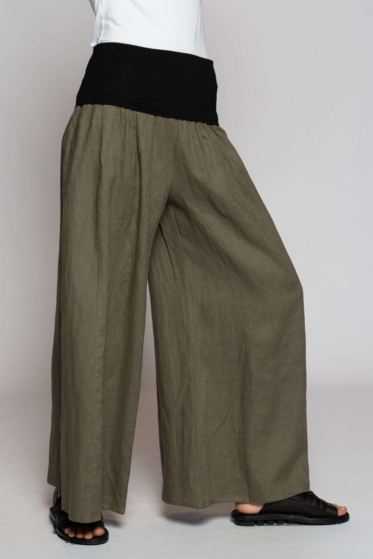 Poka Poka Wide Pants Truffle