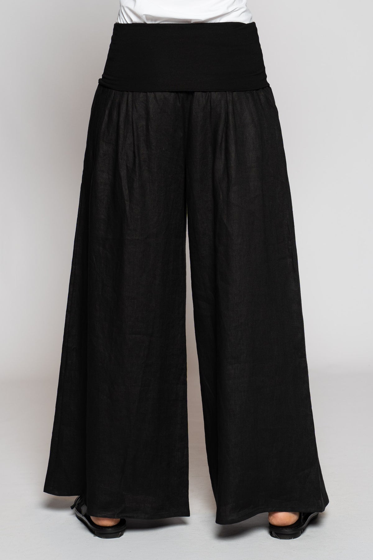 Poka Poka Wide Pants Blk