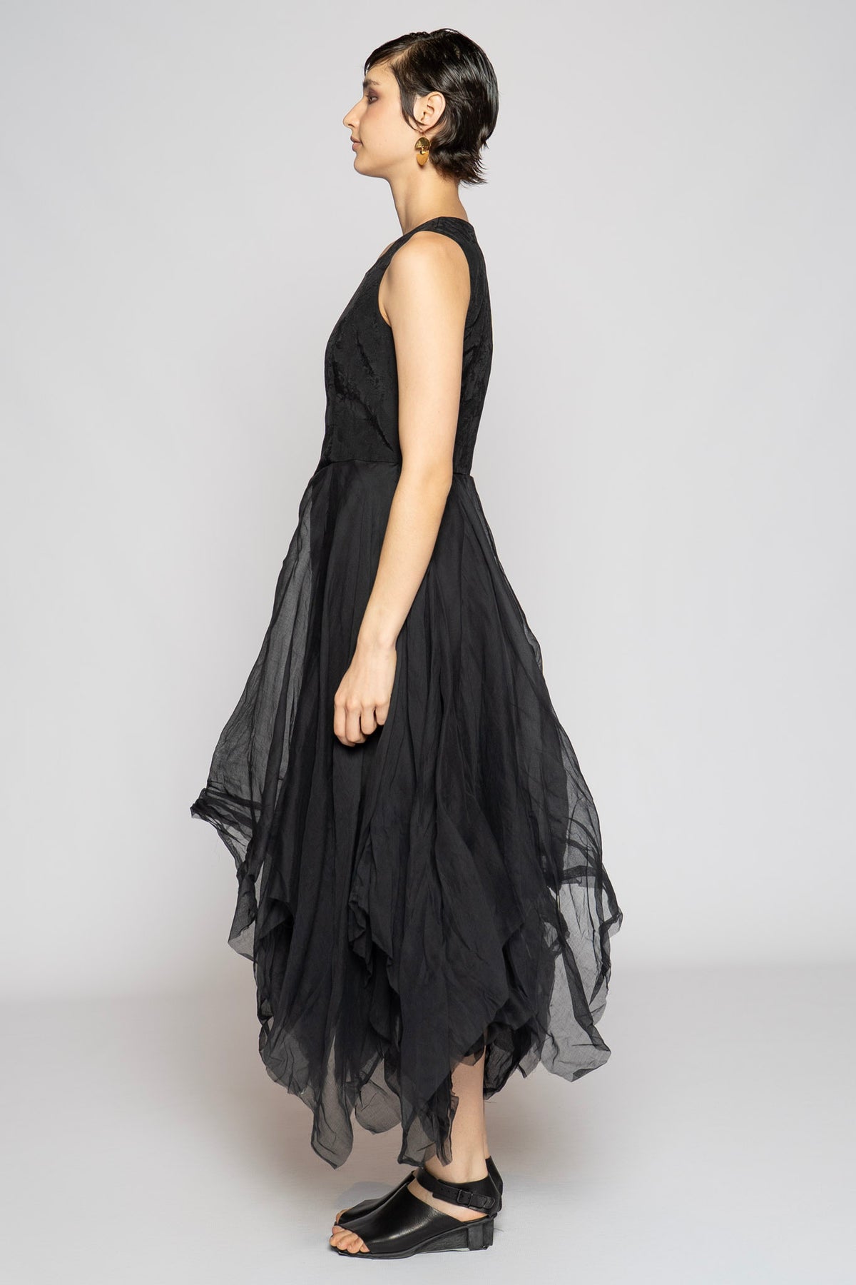 Spike Dress Blk