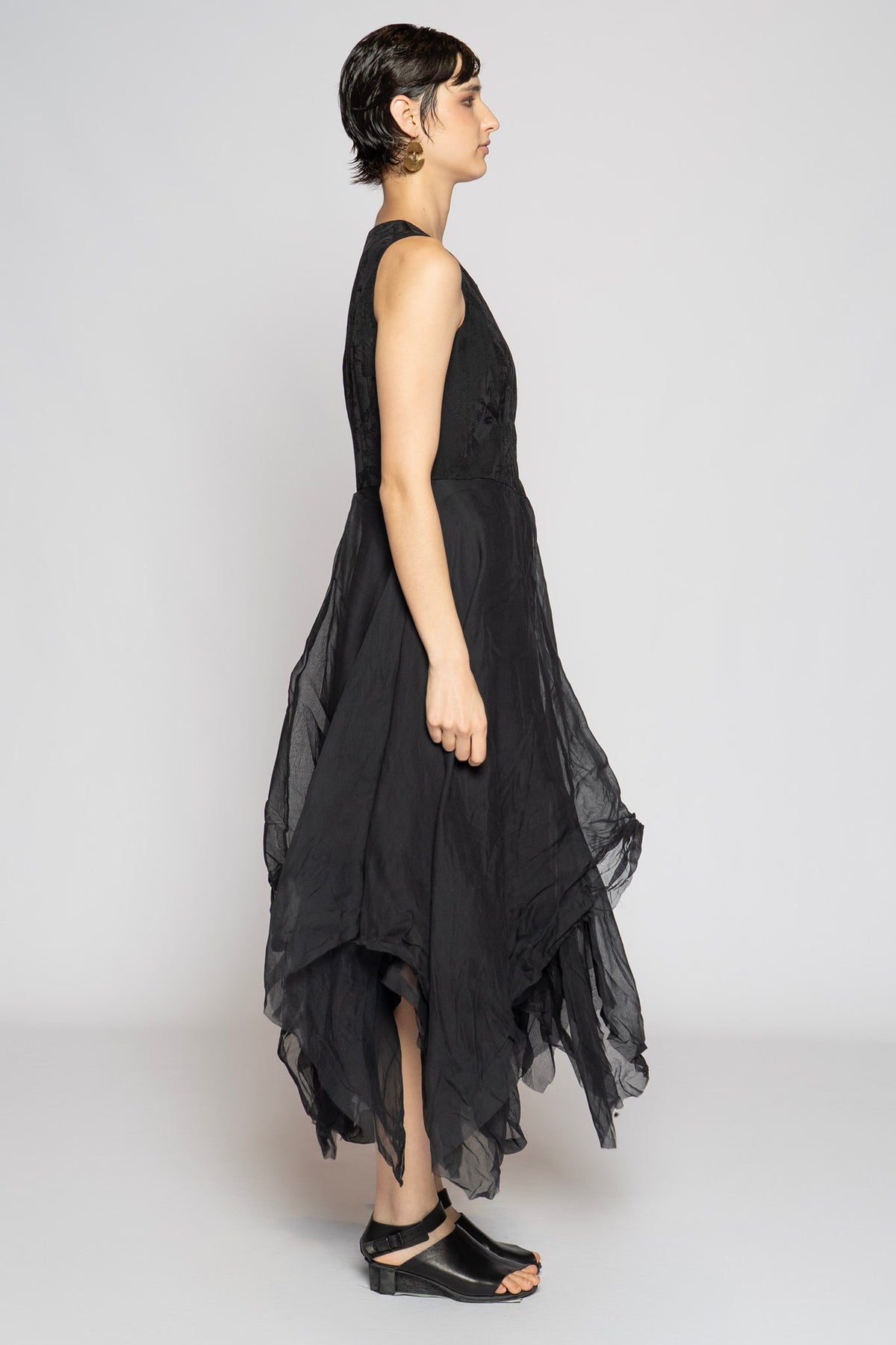 Spike Dress Blk