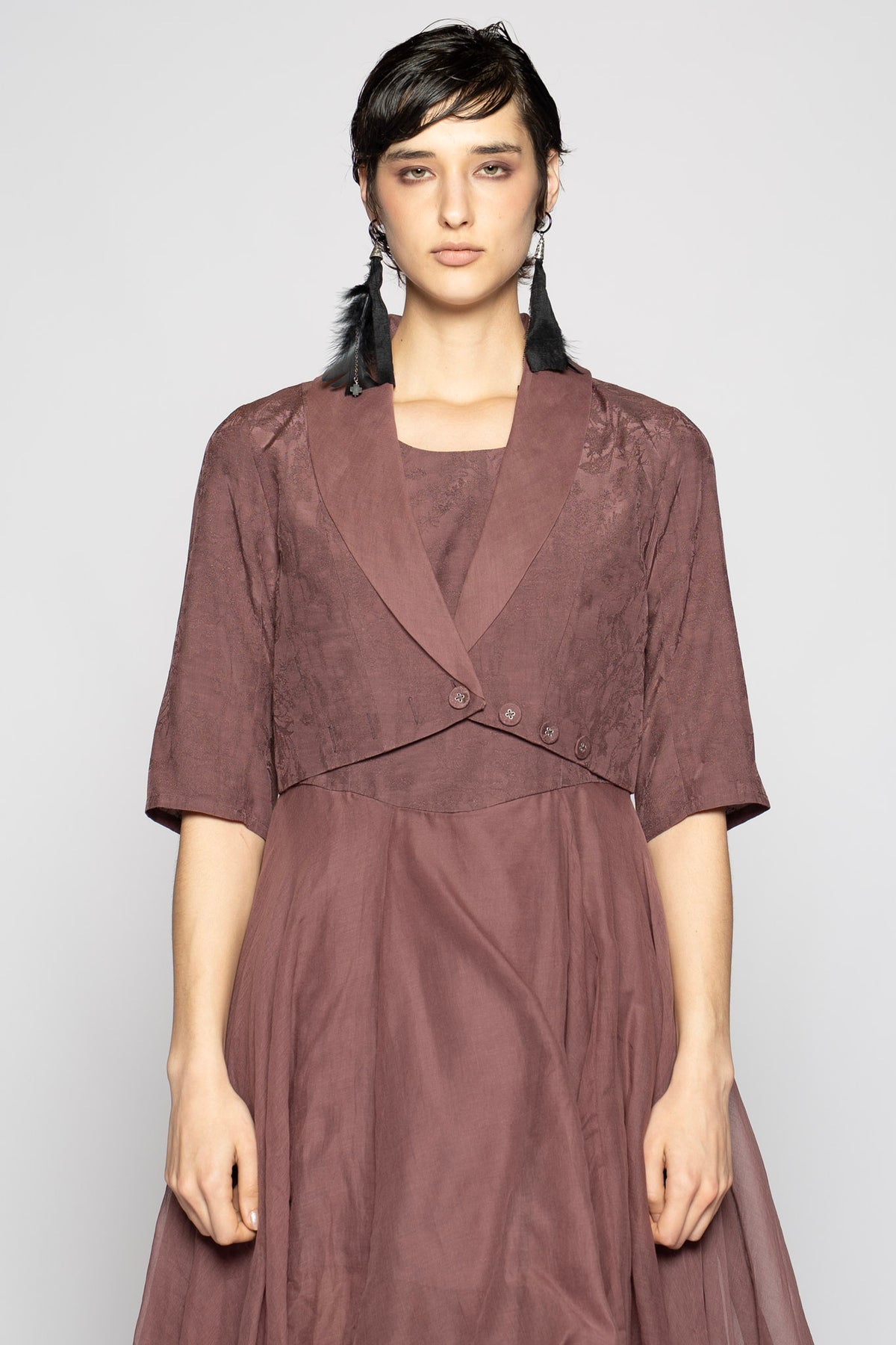 Spike Bolero Mauve