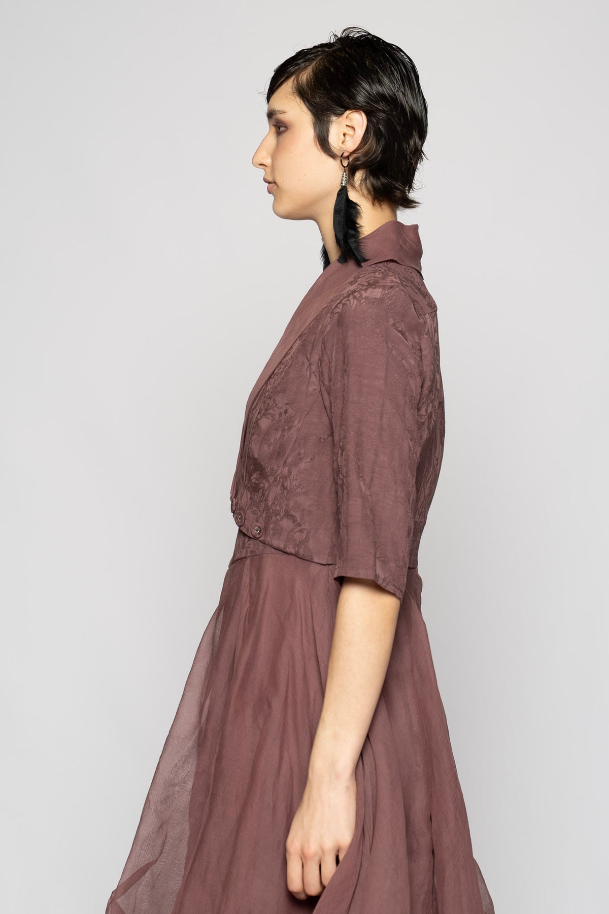 Spike Bolero Mauve