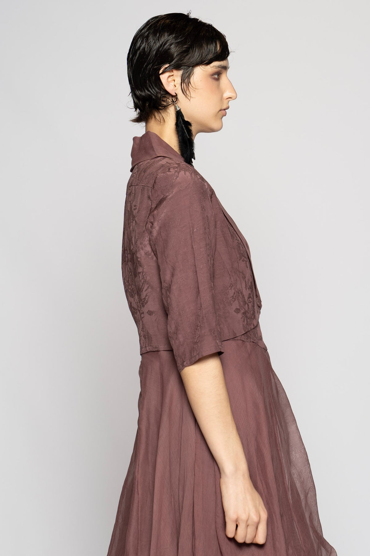 Spike Bolero Mauve